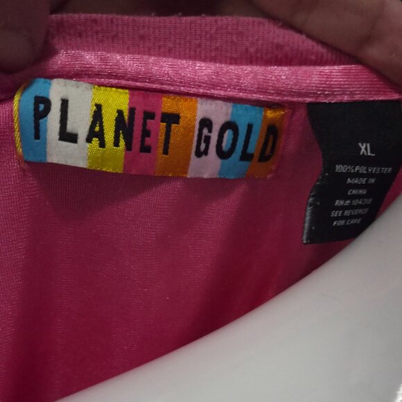 Planet Gold Pink Junior Jersey XL - Picture 5 of 5